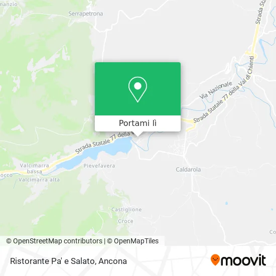 Mappa Ristorante Pa' e Salato
