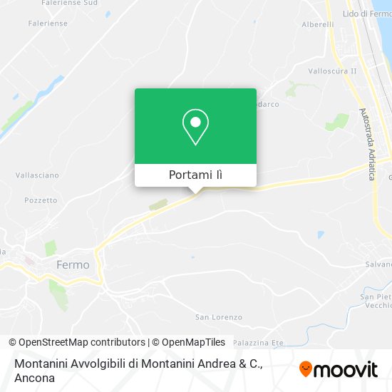 Mappa Montanini Avvolgibili di Montanini Andrea & C.