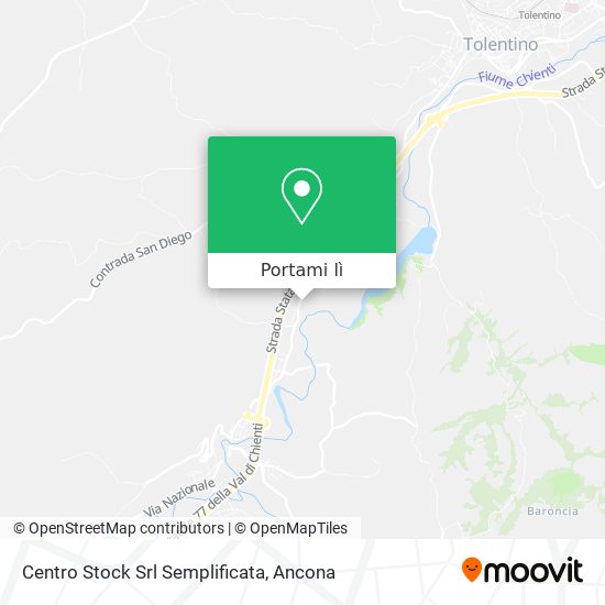 Mappa Centro Stock Srl Semplificata