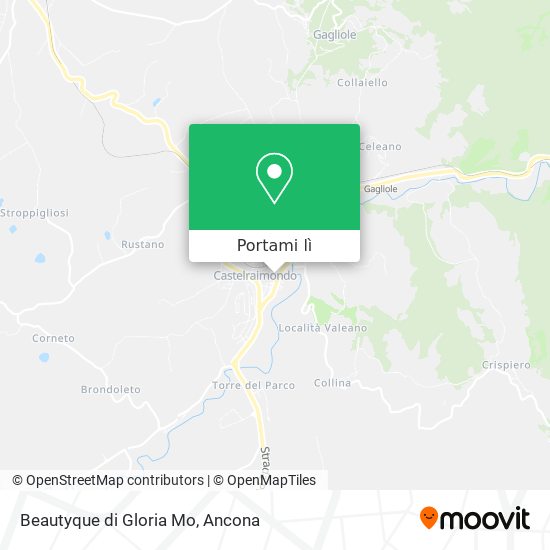 Mappa Beautyque di Gloria Mo