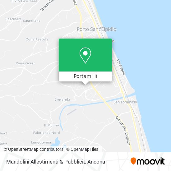 Mappa Mandolini Allestimenti & Pubblicit