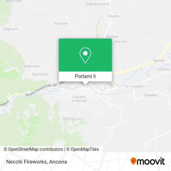 Mappa Necchi Fireworks