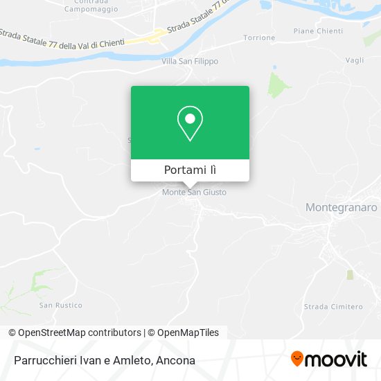 Mappa Parrucchieri Ivan e Amleto