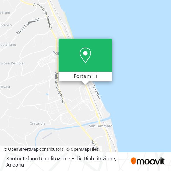 Mappa Santostefano Riabilitazione Fidia Riabilitazione