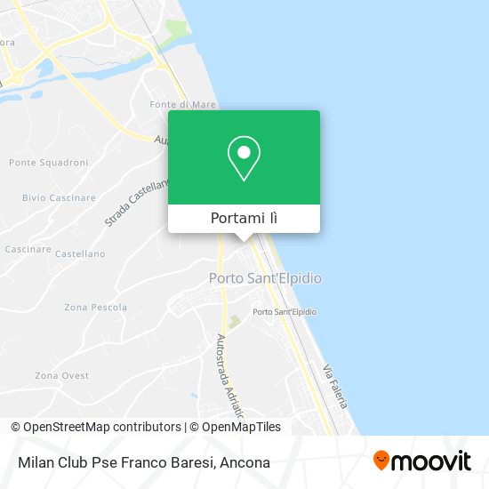 Mappa Milan Club Pse Franco Baresi