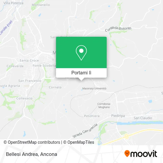 Mappa Bellesi Andrea