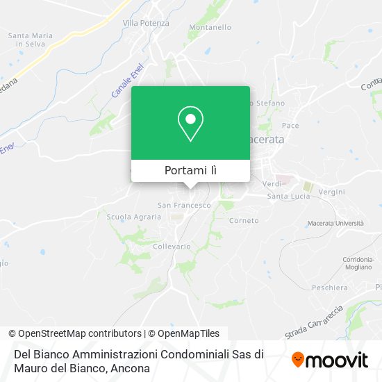 Mappa Del Bianco Amministrazioni Condominiali Sas di Mauro del Bianco