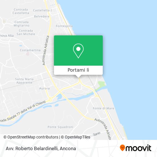 Mappa Avv. Roberto Belardinelli