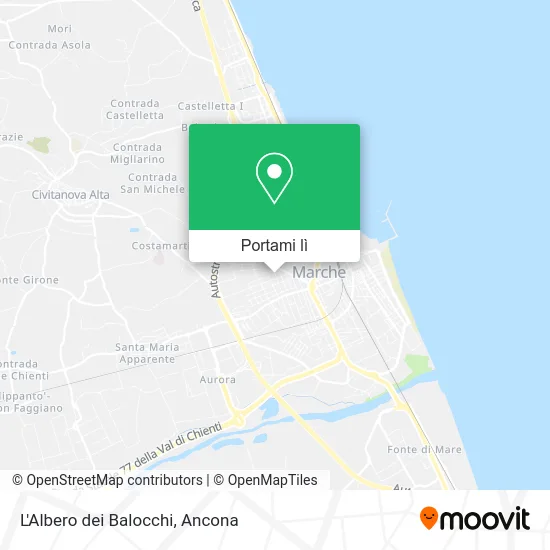 Mappa L'Albero dei Balocchi