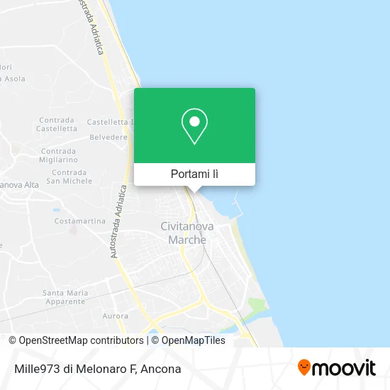 Mappa Mille973 di Melonaro F