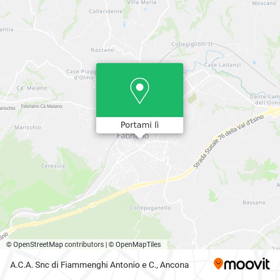 Mappa A.C.A. Snc di Fiammenghi Antonio e C.
