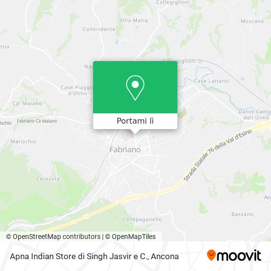 Mappa Apna Indian Store di Singh Jasvir e C.