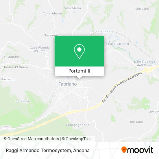 Mappa Raggi Armando Termosystem