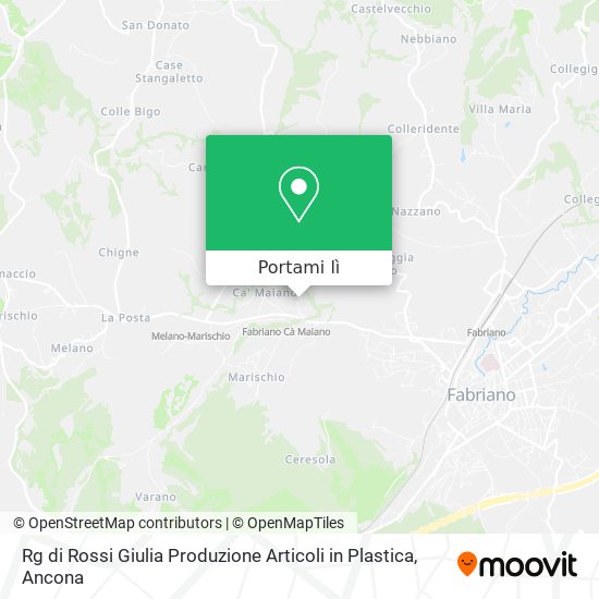 Mappa Rg di Rossi Giulia Produzione Articoli in Plastica