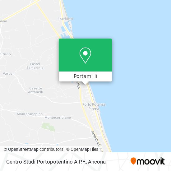 Mappa Centro Studi Portopotentino A.P.F.