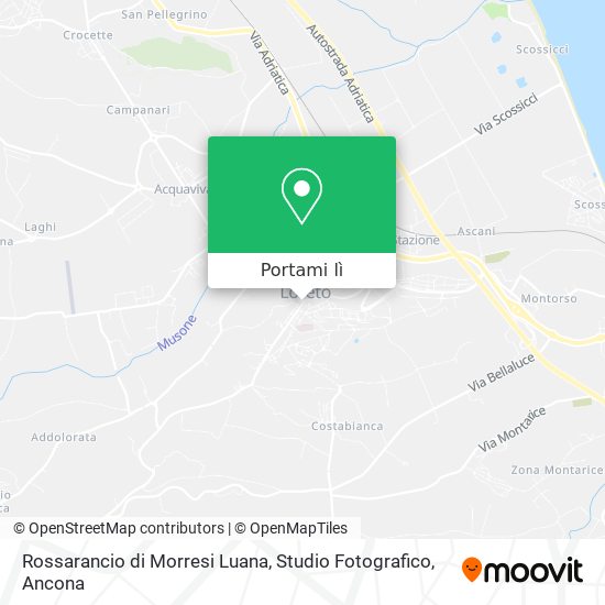 Mappa Rossarancio di Morresi Luana, Studio Fotografico
