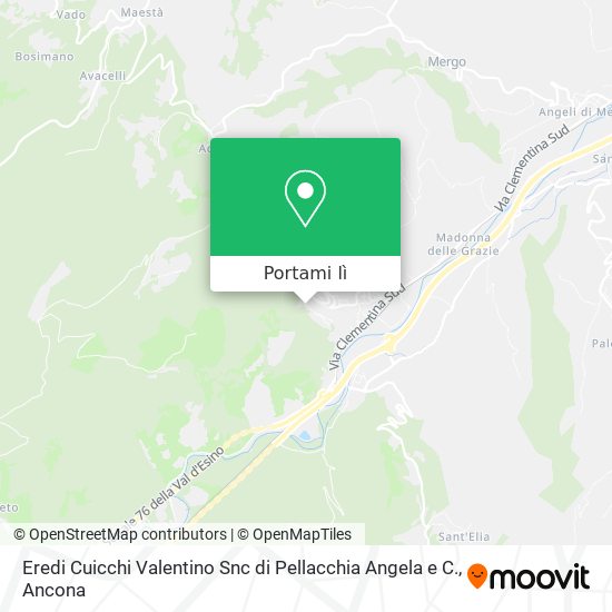 Mappa Eredi Cuicchi Valentino Snc di Pellacchia Angela e C.