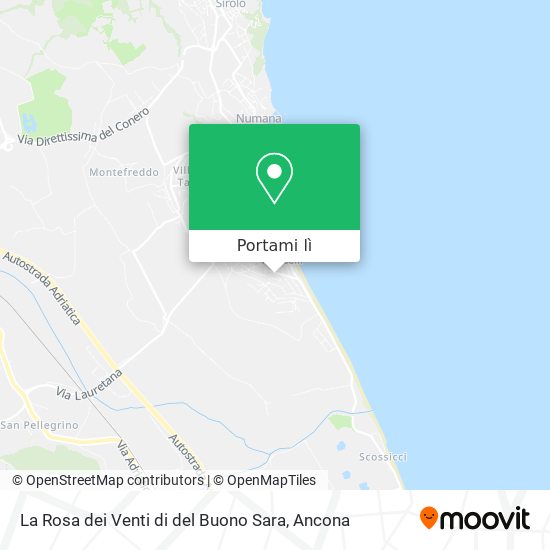 Mappa La Rosa dei Venti di del Buono Sara