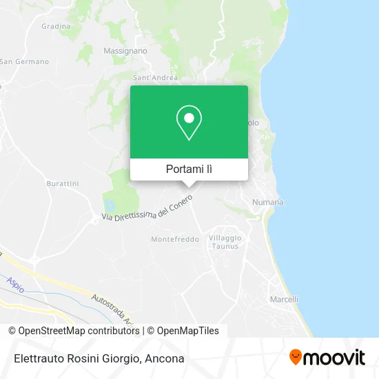 Mappa Elettrauto Rosini Giorgio