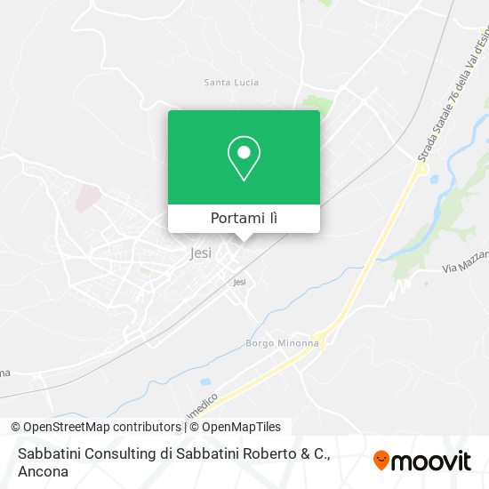 Mappa Sabbatini Consulting di Sabbatini Roberto & C.