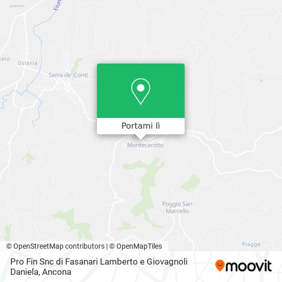 Mappa Pro Fin Snc di Fasanari Lamberto e Giovagnoli Daniela