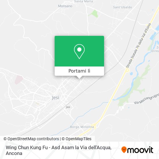 Mappa Wing Chun Kung Fu - Asd Asam la Via dell'Acqua