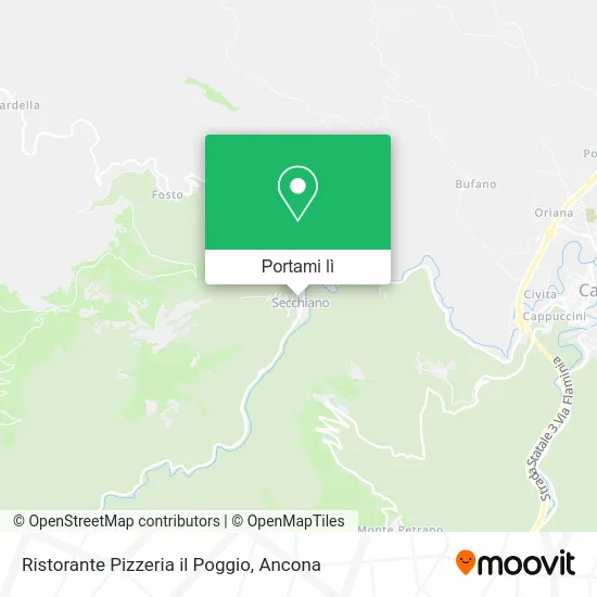 Mappa Ristorante Pizzeria il Poggio