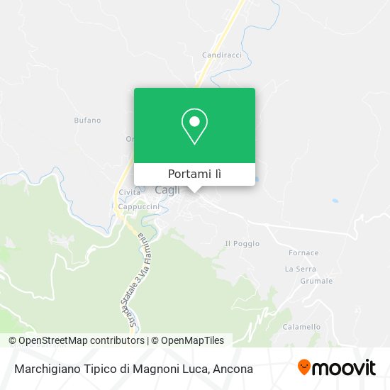 Mappa Marchigiano Tipico di Magnoni Luca