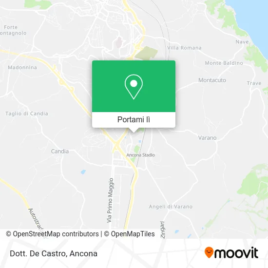 Mappa Dott. De Castro