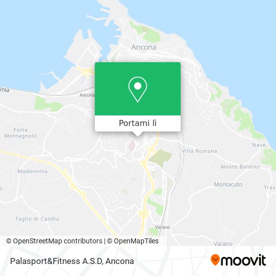 Mappa Palasport&Fitness A.S.D