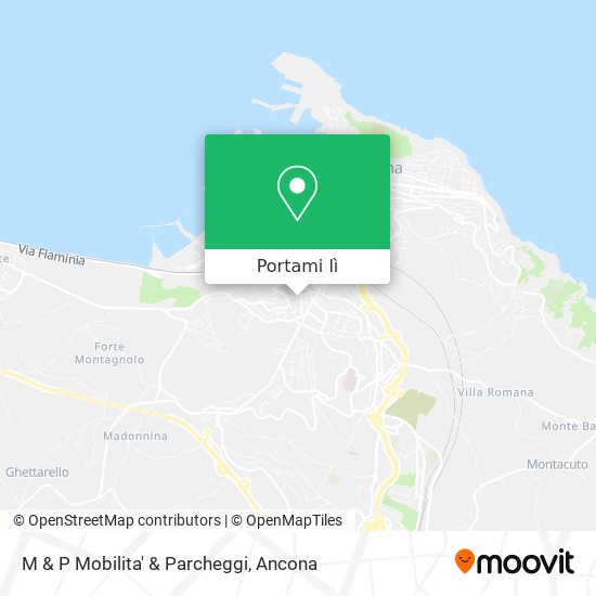 Mappa M & P Mobilita' & Parcheggi