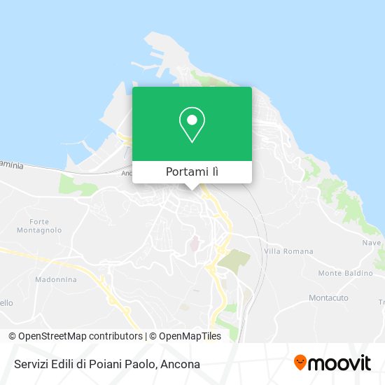 Mappa Servizi Edili di Poiani Paolo