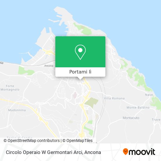 Mappa Circolo Operaio W Germontari Arci