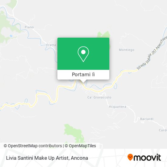 Mappa Livia Santini Make Up Artist