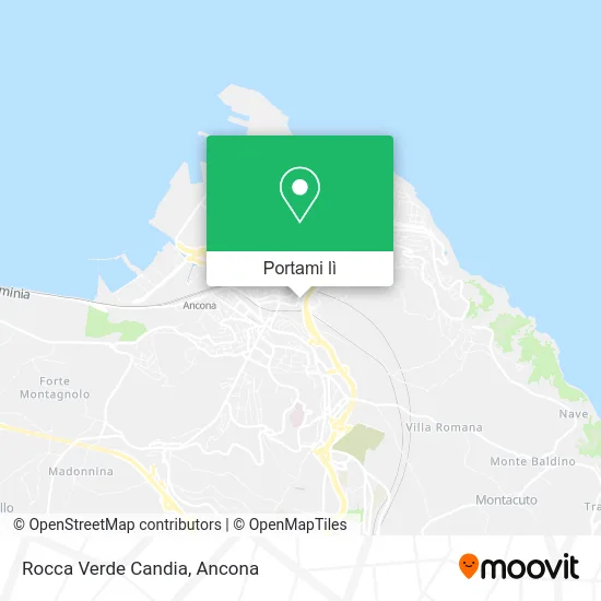 Mappa Rocca Verde Candia