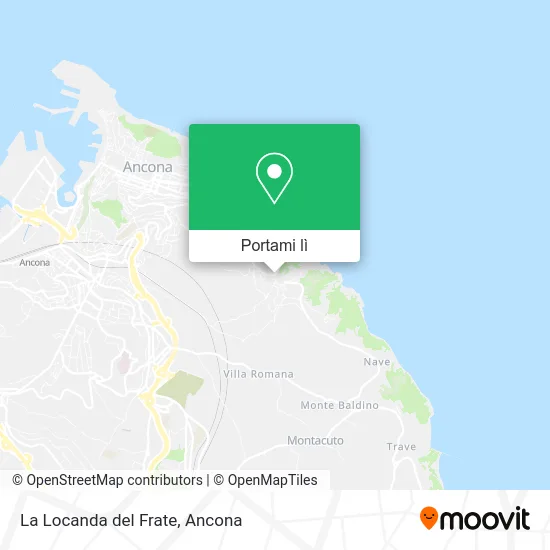 Mappa La Locanda del Frate