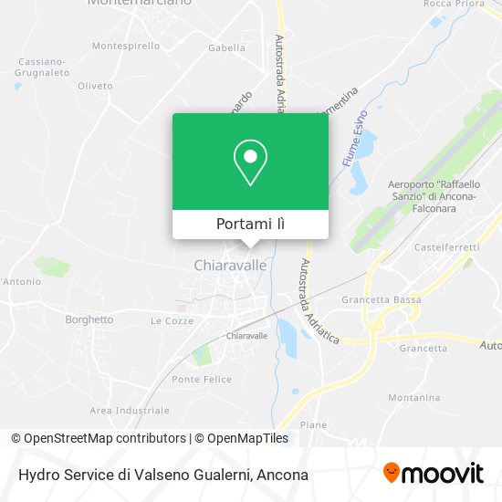 Mappa Hydro Service di Valseno Gualerni