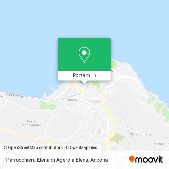 Mappa Parrucchiera Elena di Agerola Elena
