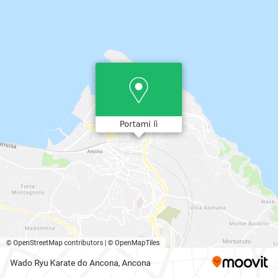 Mappa Wado Ryu Karate do Ancona