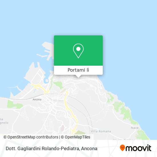 Mappa Dott. Gagliardini Rolando-Pediatra
