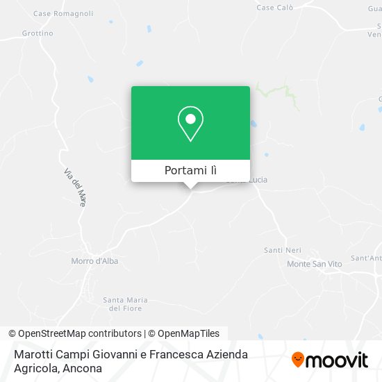 Mappa Marotti Campi Giovanni e Francesca Azienda Agricola