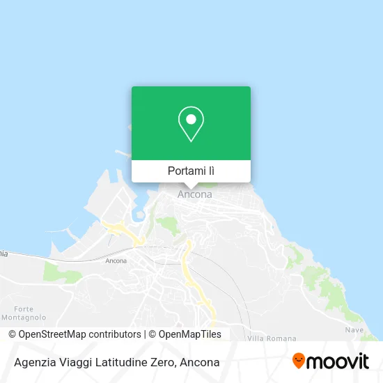 Mappa Agenzia Viaggi Latitudine Zero