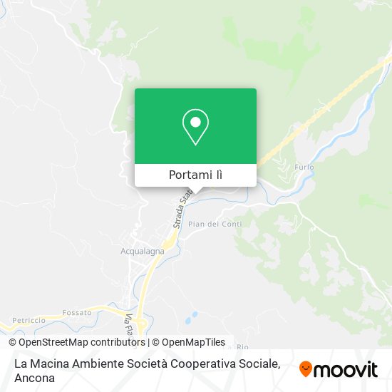 Mappa La Macina Ambiente Società Cooperativa Sociale