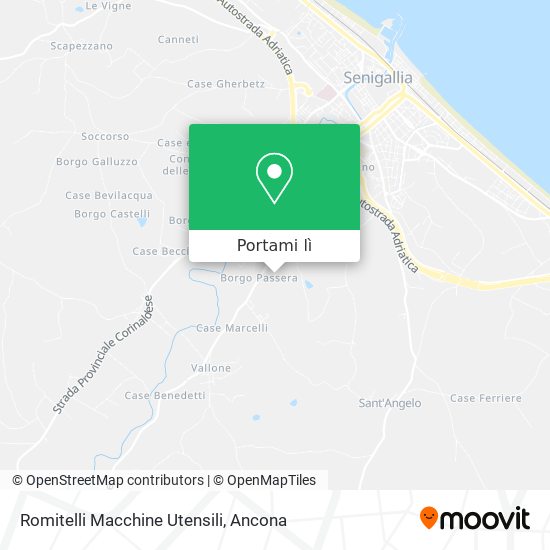 Mappa Romitelli Macchine Utensili