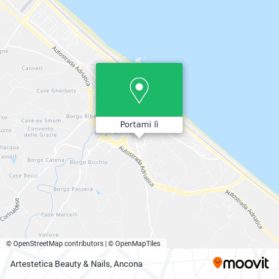 Mappa Artestetica Beauty & Nails