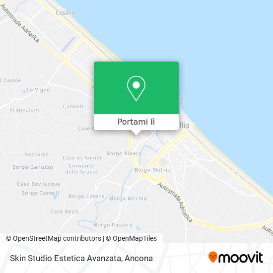 Mappa Skin Studio Estetica Avanzata