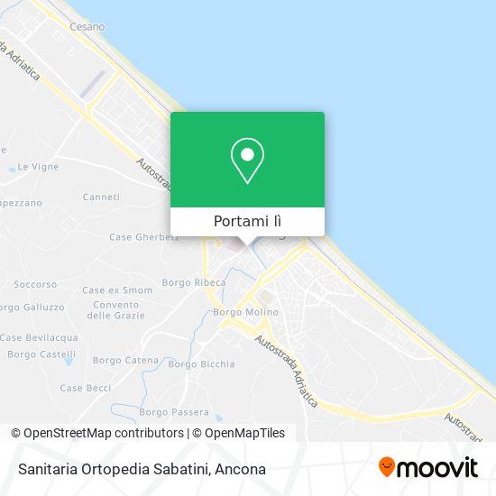 Mappa Sanitaria Ortopedia Sabatini