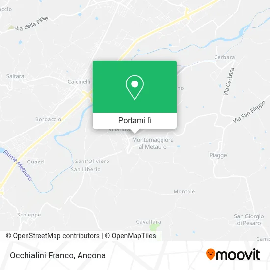 Mappa Occhialini Franco