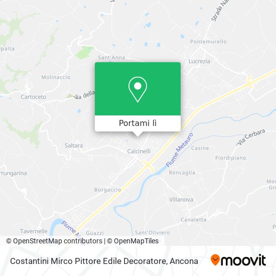 Mappa Costantini Mirco Pittore Edile Decoratore