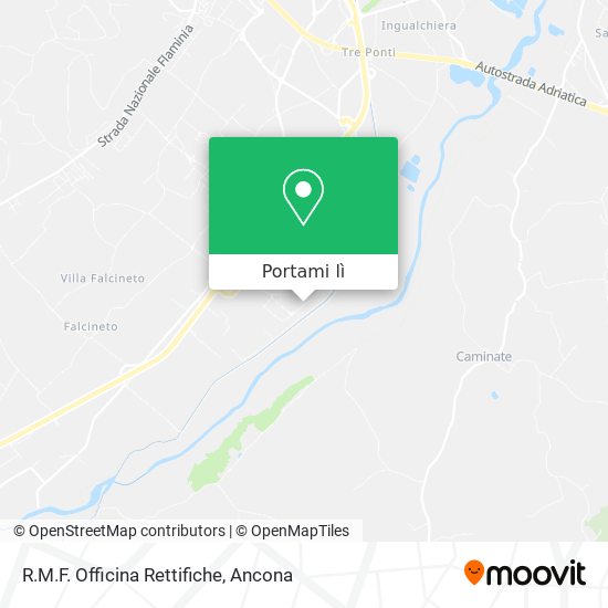 Mappa R.M.F. Officina Rettifiche